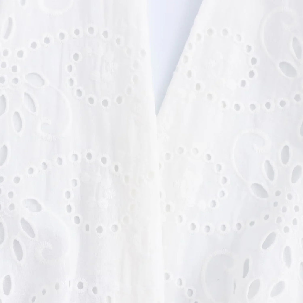 Autumn Embroidered Casual Dress with Halter Neck for Women