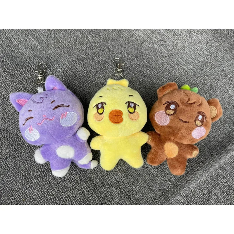 10CM Cute Plush Doll Keychain Pendant for Fans Accessories
