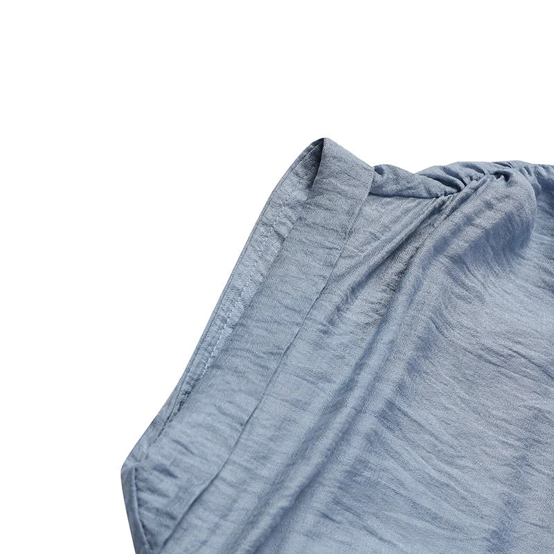 Boho Midi Summer Dress With Short Sleeves And Belt Included