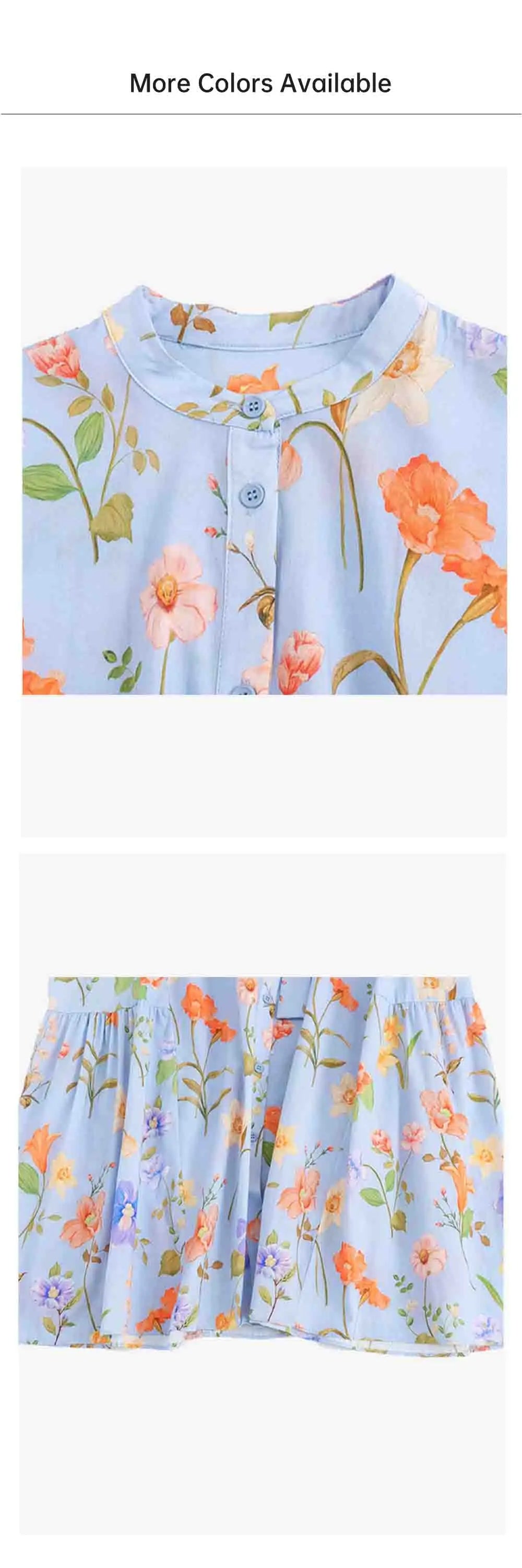 Floral Print Belted Maxi Dress for Women Round Neck