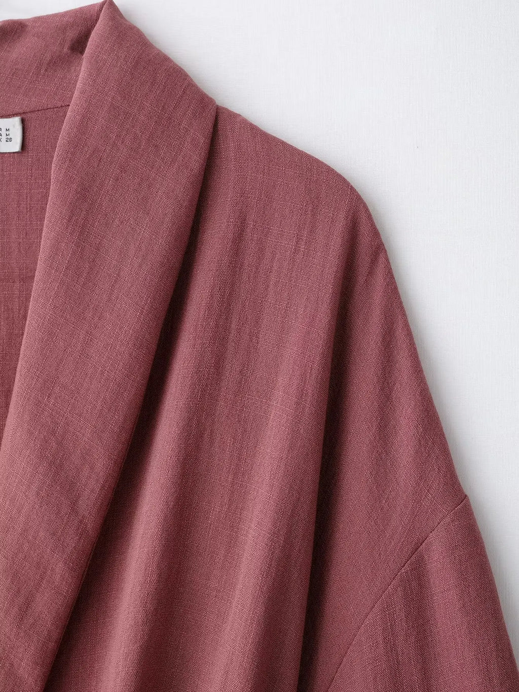 Women's V-Neck Long-Sleeve Side Tie Kimono Top and Elastic Waist Trousers Casual Chic Suit