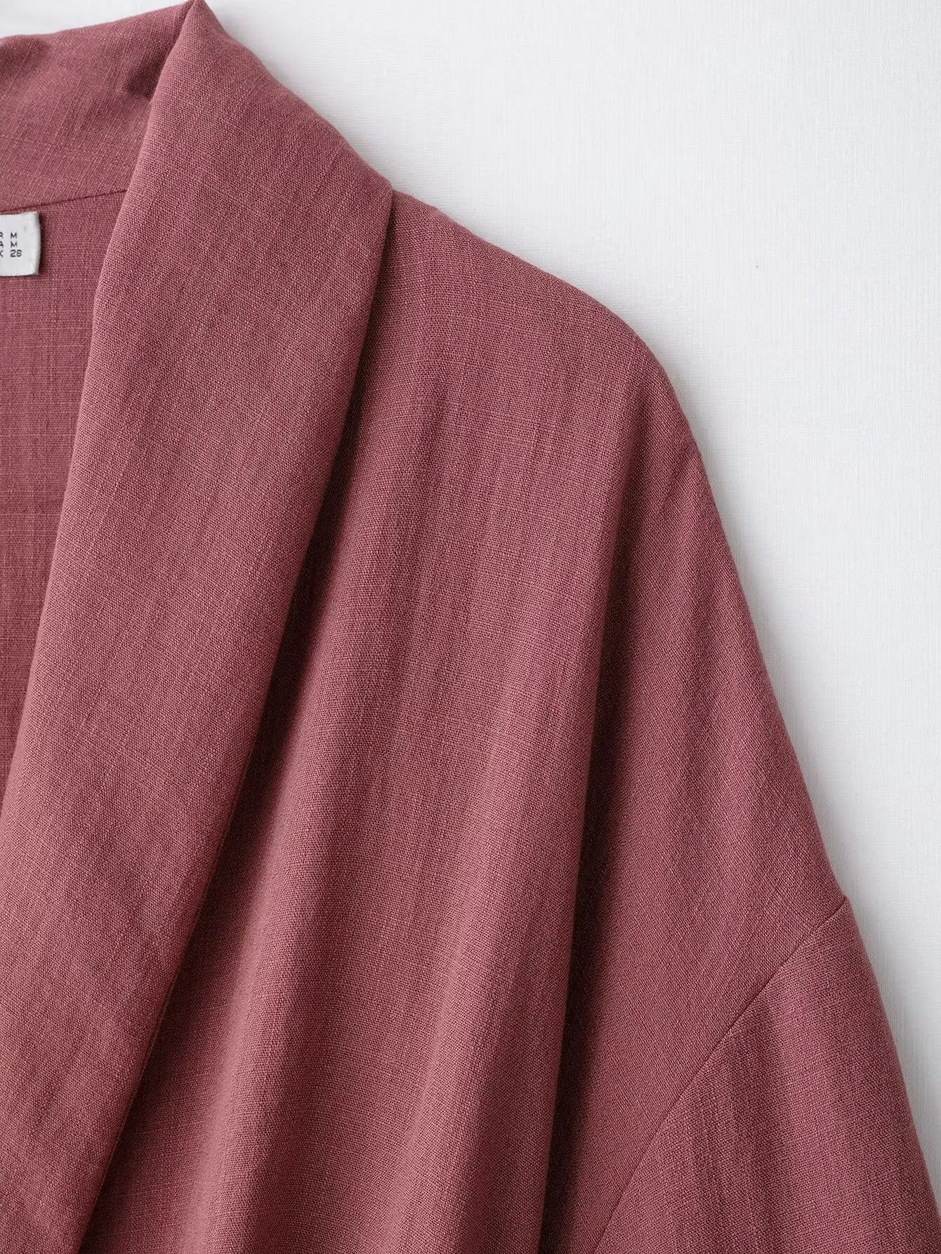 Women's V-Neck Long-Sleeve Side Tie Kimono Top and Elastic Waist Trousers Casual Chic Suit