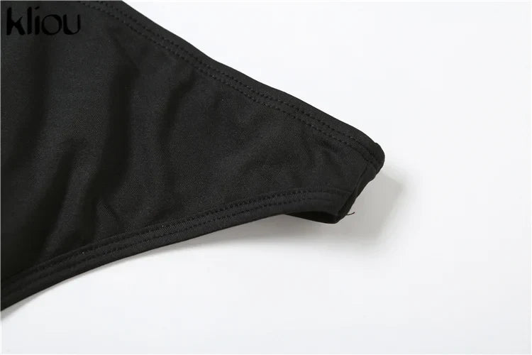 Mesh Halter Neck Two Piece Set For Women Sheer Swinging Crop Top With Solid Long Skirt Sexy Summer Midnight Outfit