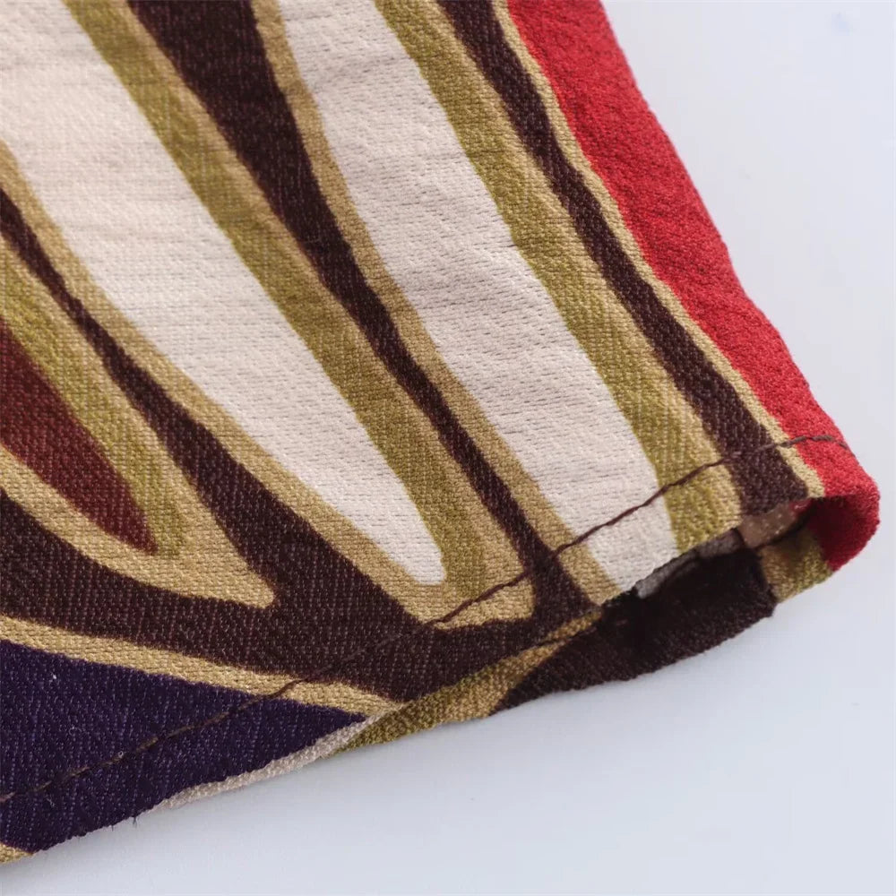 Waist Belt Midi Dress For Women With Lapel Decoration