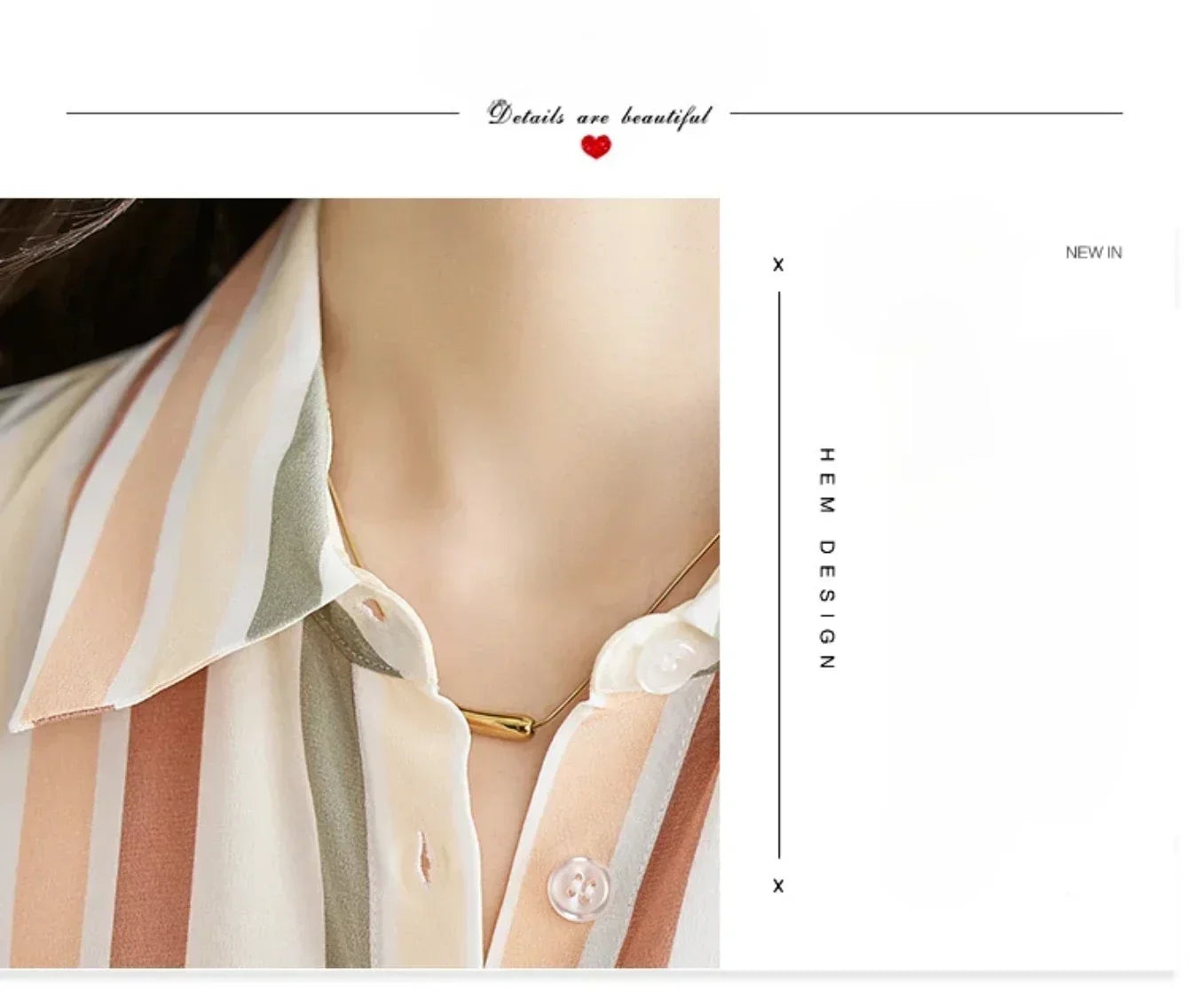 Striped Print Button Front Casual Long Sleeve Shirt for Women Lightweight Blouse for Spring and Fall Women's Tops