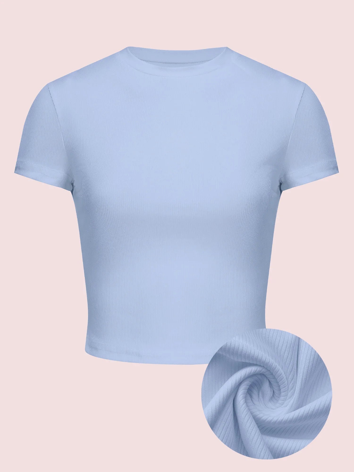 Casual White Short Sleeve T-Shirt for Women Slim Fit Summer Top