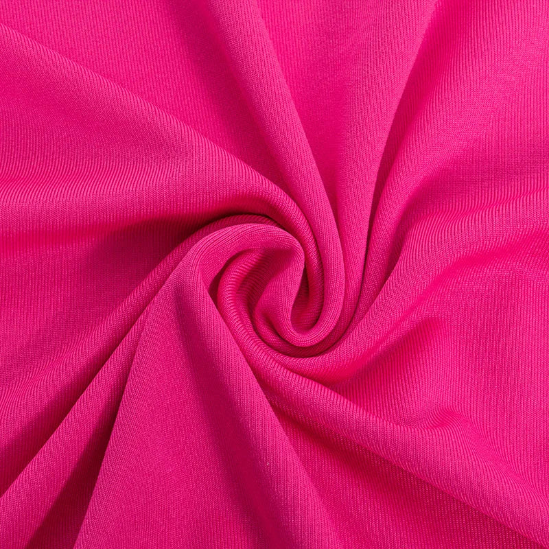 Solid Color Sleeveless Tube Top with High Waist Slim Long Skirt Set for Women Summer Chic Fashion