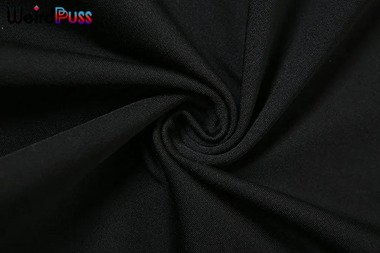 Mesh Patchwork Sexy Dress One Shoulder Sleeveless Bodycon