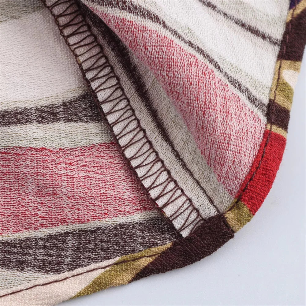 Waist Belt Midi Dress For Women With Lapel Decoration