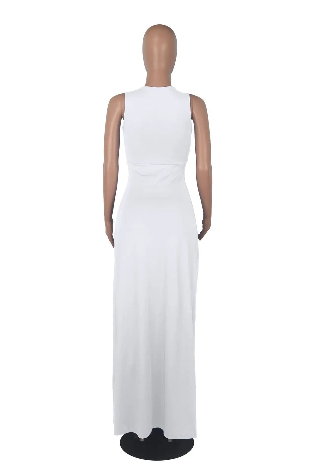 Backless V Neck Maxi Dress for Elegant Party Night