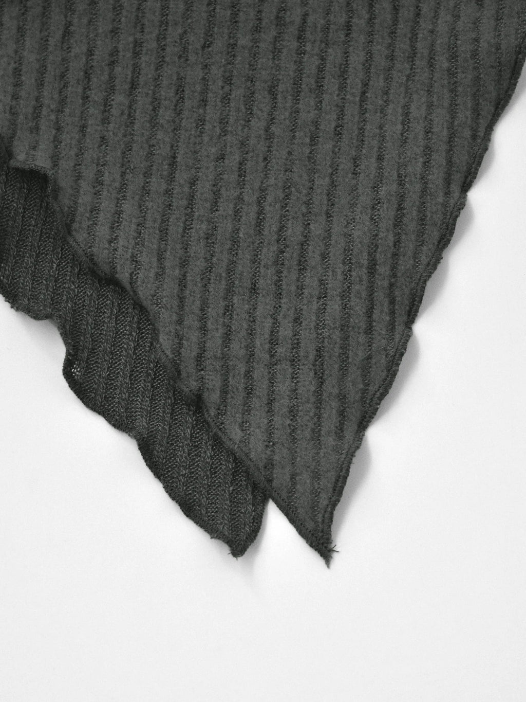 Slim Fit Off Shoulder Crop Top for Women - Asymmetrical Long Sleeve Solid T-Shirt in Trendy Streetwear Style