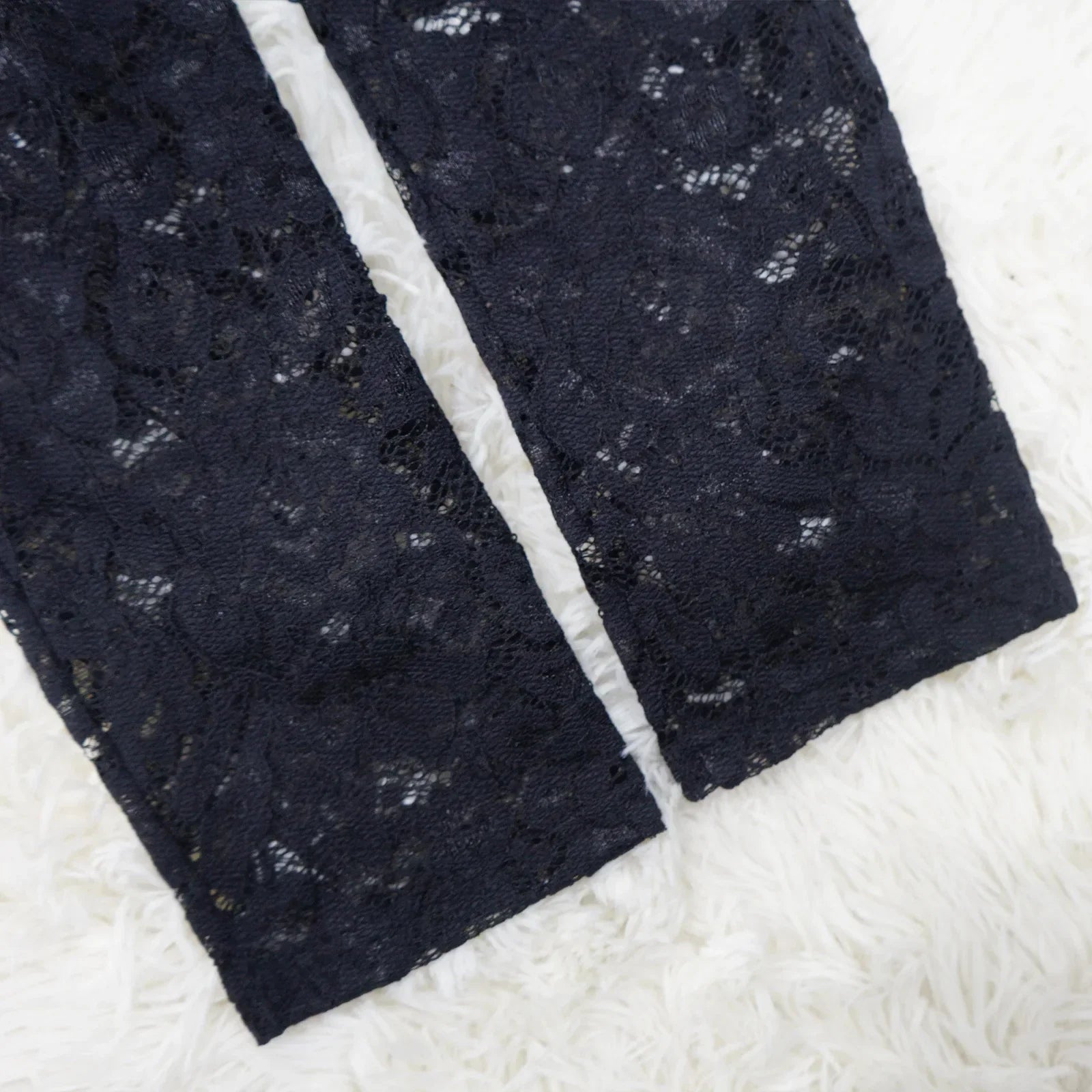 Sexy Sheer Floral Lace Jumpsuit with Overlay Skirt Stretchy Skinny One Piece Romper for Nightclub Party Women Clubwear