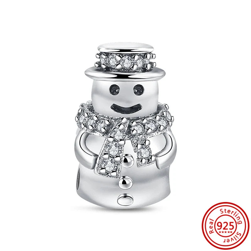 Fit Pantaro Peacock Cake Teeth Butterfly Crown S925 Silver Charms Beads Fine Jewelry for Women Gift