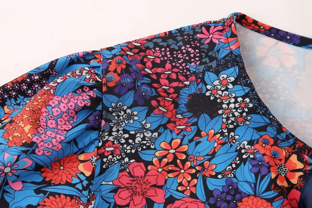 Women Casual Two Piece Set with Bow Decoration O-Neck Top and Button Pants