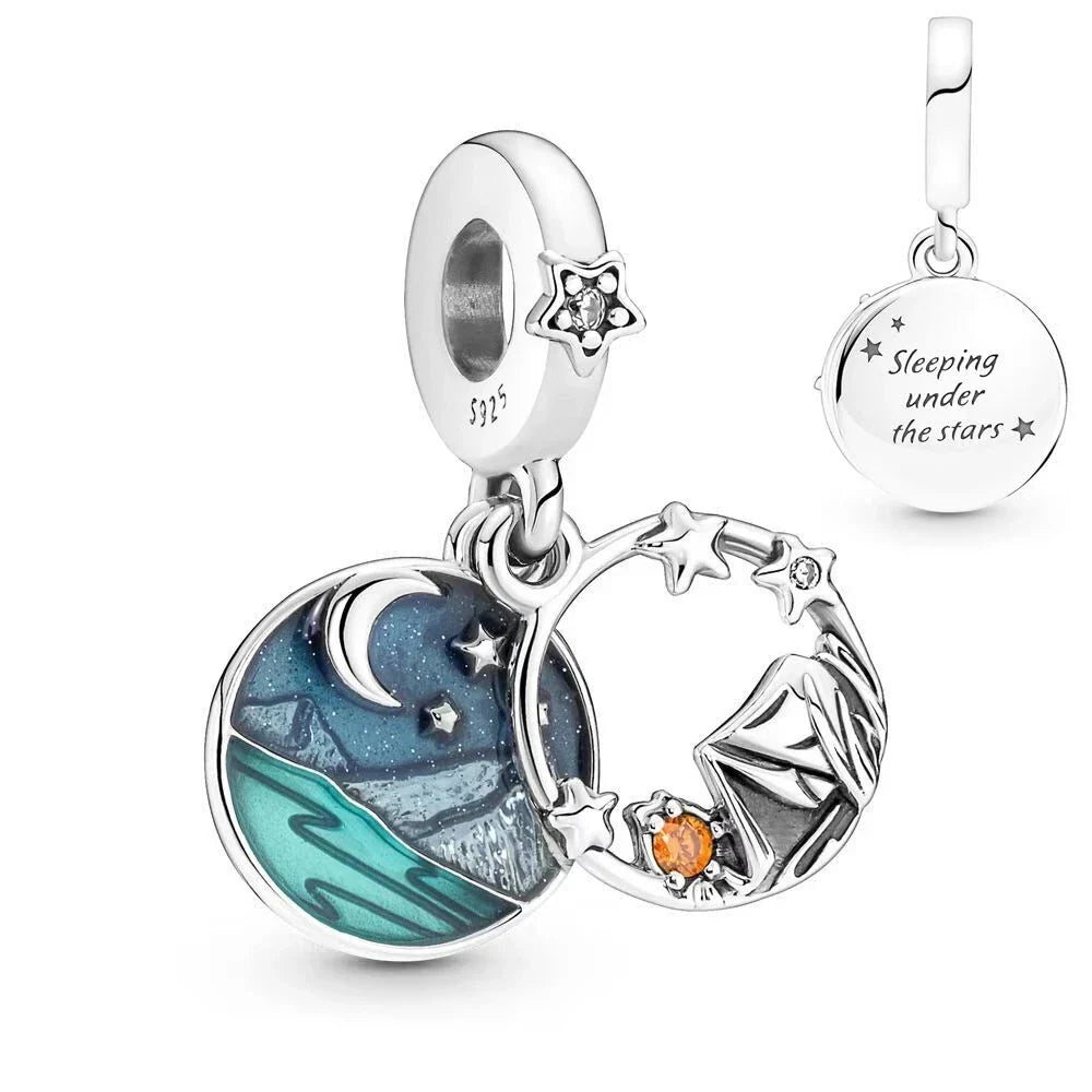 925 Sterling Silver Turtle Charm Pendant for 3mm Bracelets Ideal Gift for Women DIY Jewelry Collection