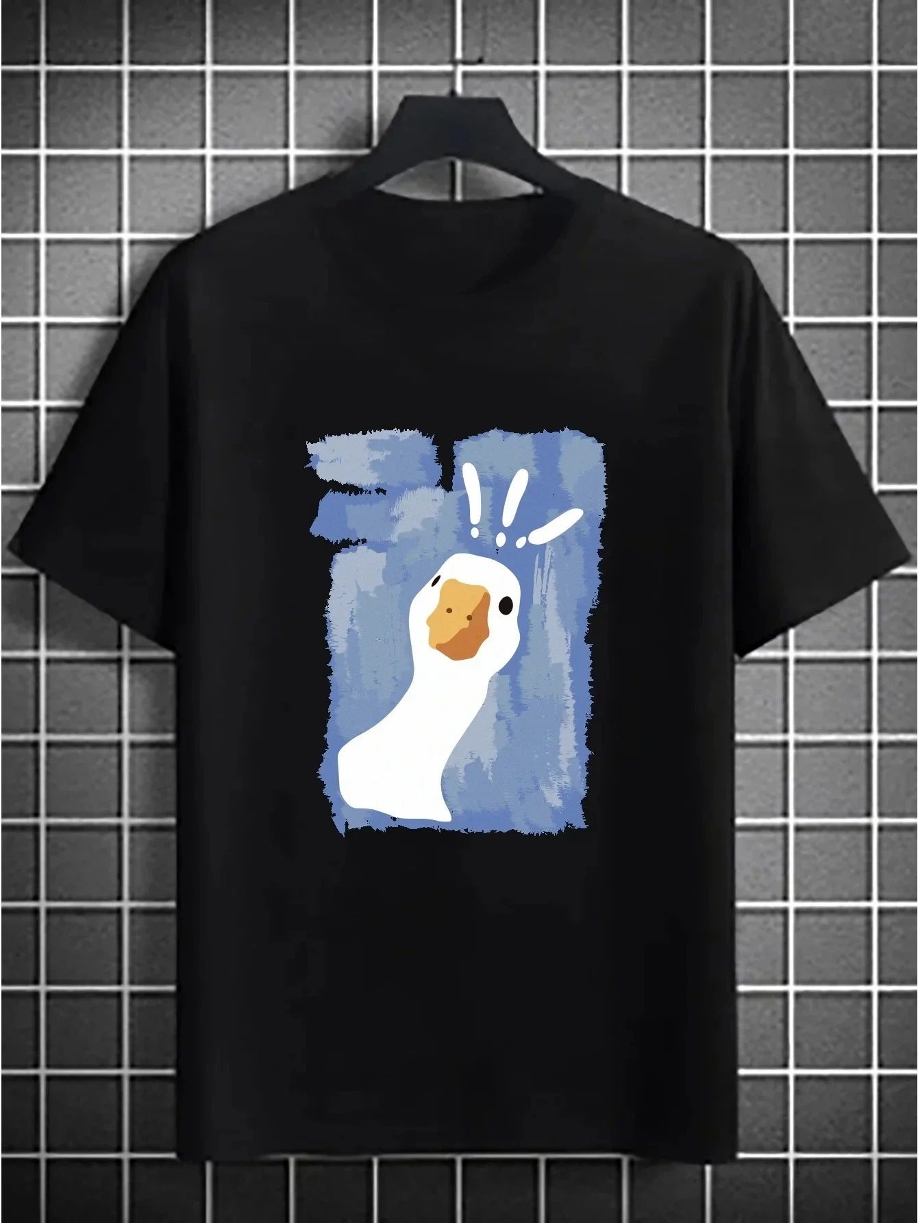 Plus Size Women's Casual Summer Printed T-Shirt with Trendy Harajuku Pattern and O-Neck Design