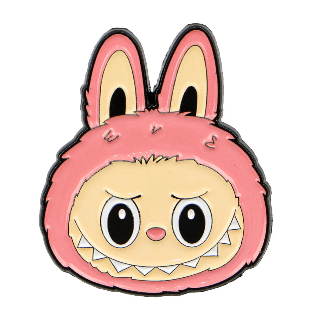 Cute Monster Enamel Pins for Cartoon Anime Lovers - Genie Pin Badge for Backpacks, Lapel Brooch, and Fashion Accessories