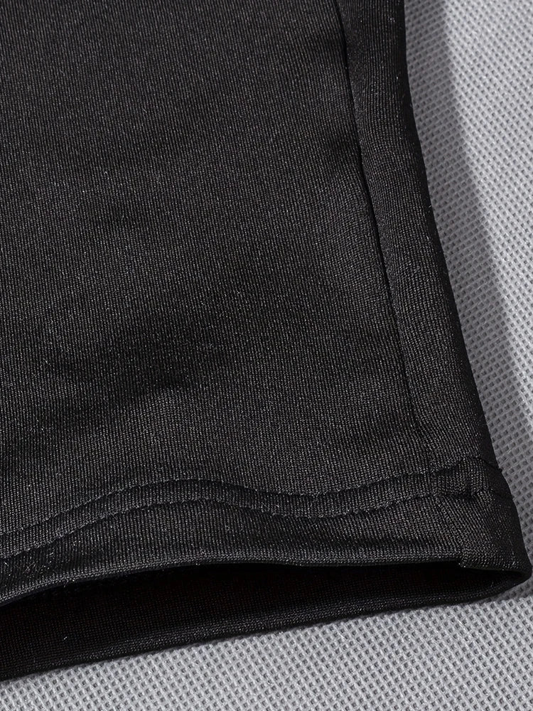 Women's Short Sleeve Solid Color Tight Jumpsuit Slim Fit Athletic Sportswear Casual Streetwear Lounge Romper