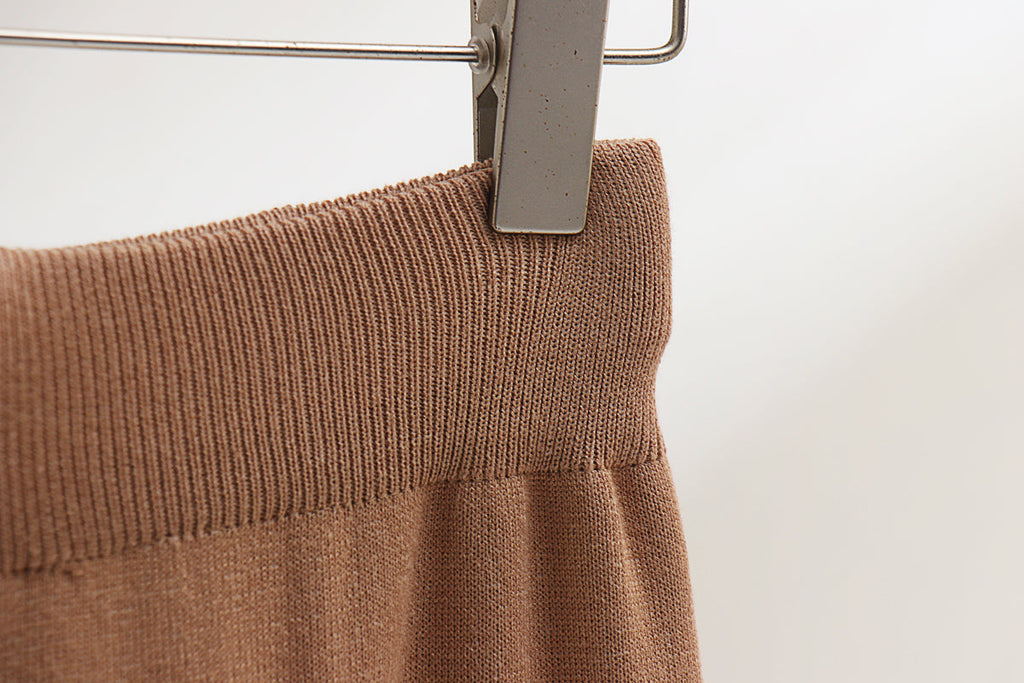 Winter Oversized Stripe Knitted Turtleneck Sweater Set with Casual Long Sleeve Pullover and Elastic Waist Pants