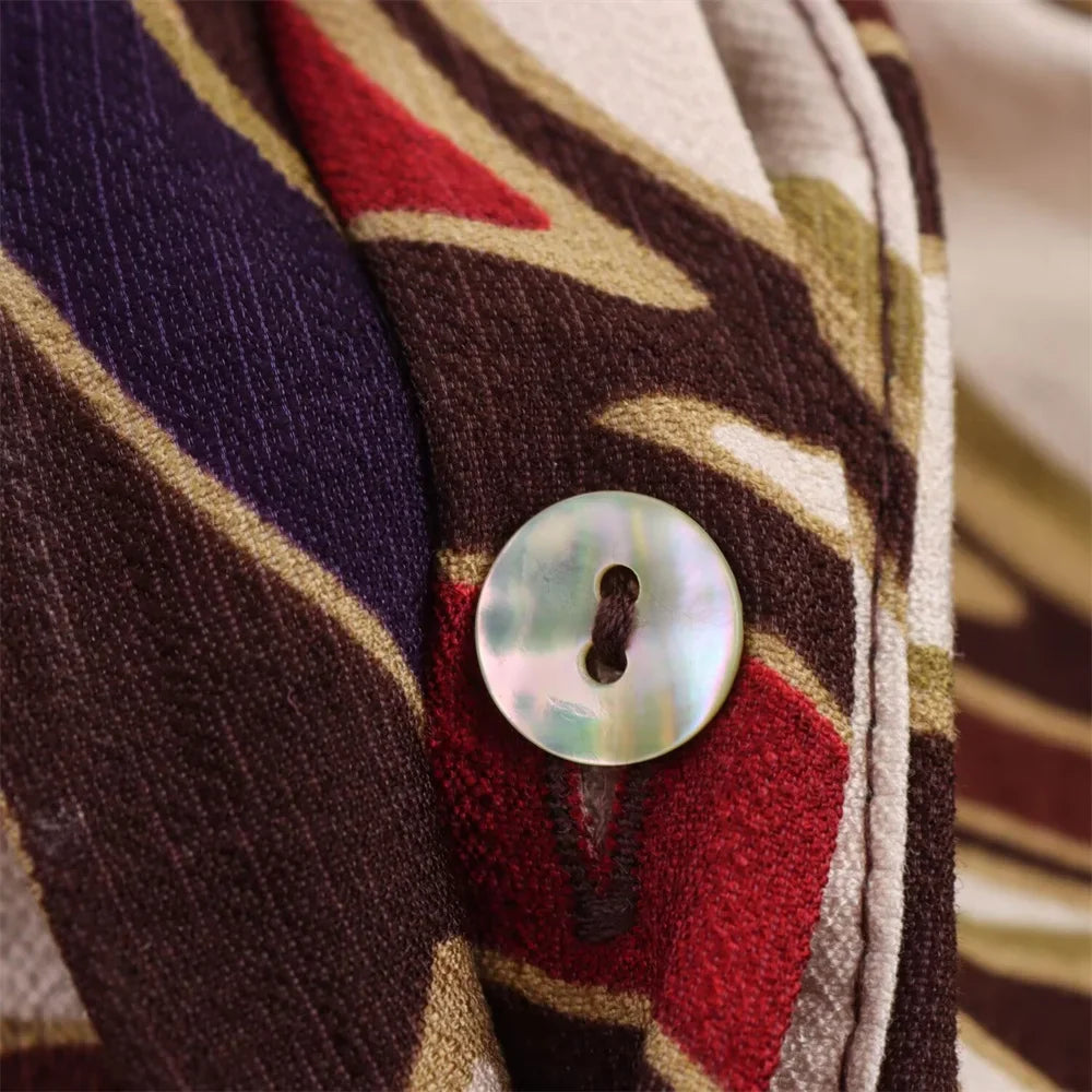 Waist Belt Midi Dress For Women With Lapel Decoration