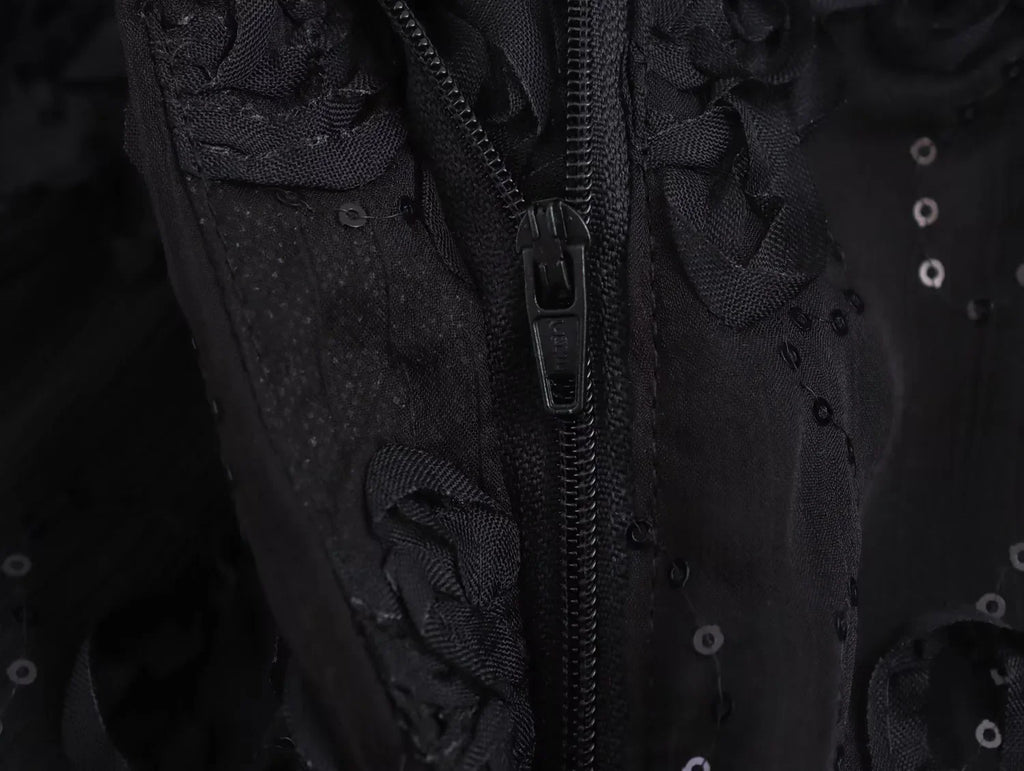 Sequin Two Piece Set For Women With Blazer Coat Elegant