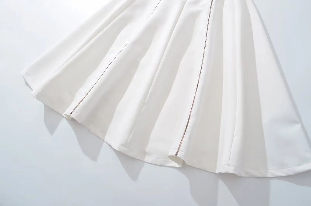 Elegant Halter Neck Backless Mesh Dress For Evening