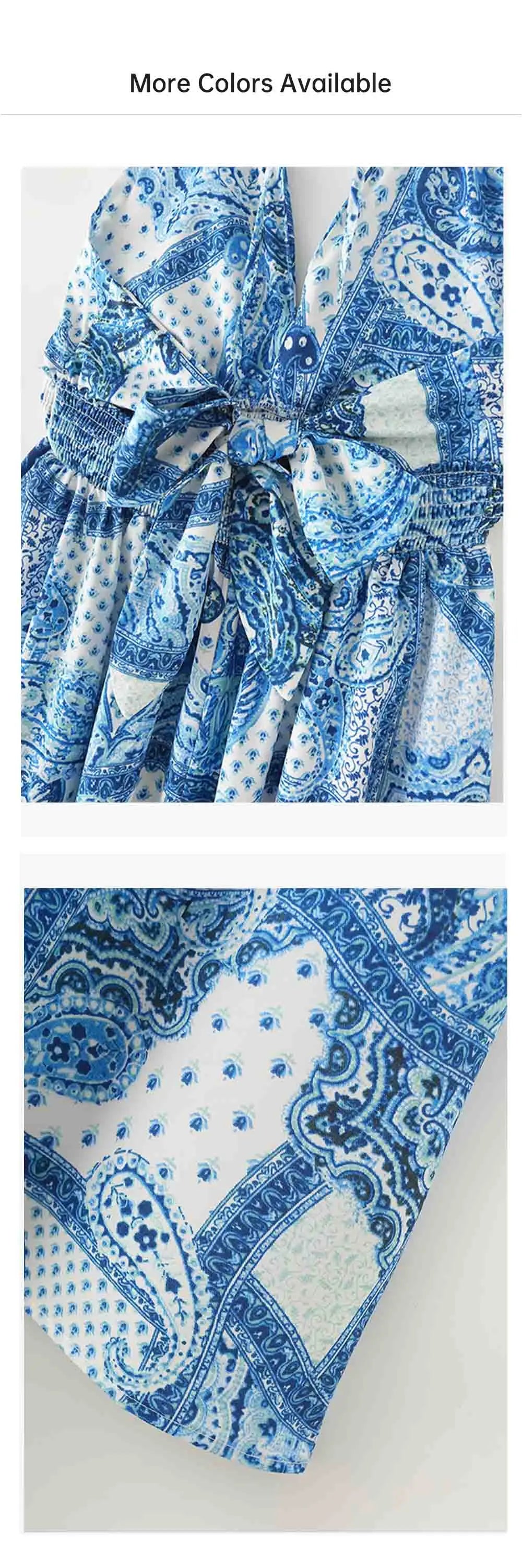 Summer Open Back Dress With V Neck Sling For Women Casual