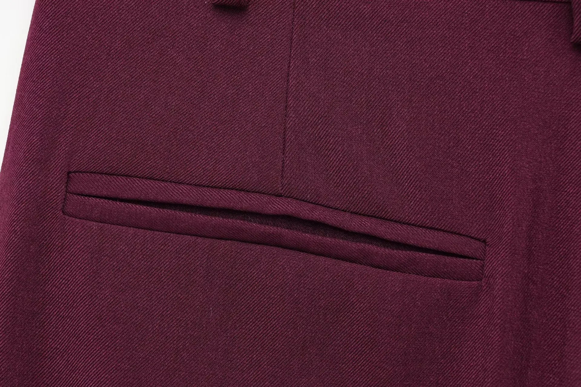 Women's Oversized Suit Jacket and High Waist Wide-Leg Trousers Set with Double-Breasted Top for Spring Fashion