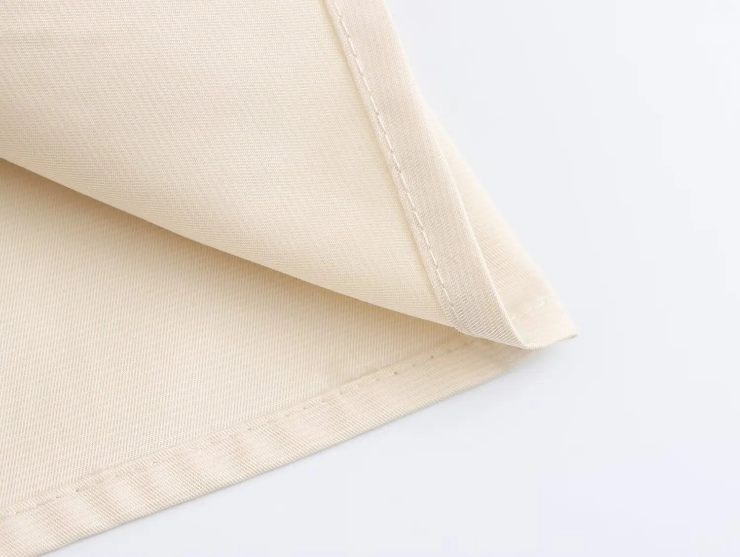 Versatile Women's Slim Fit Short Sleeve Lapel Shirt with Decorative Belt Strap and Curling Detail