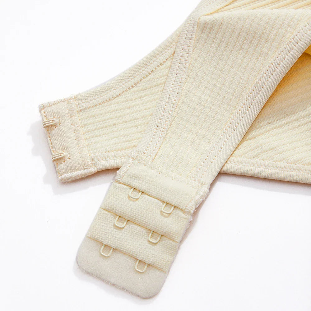 Women's Button Front Square Neck Ribbed Sleeveless Skinny Bodysuit Slimming Shapewear Casual Tank Top