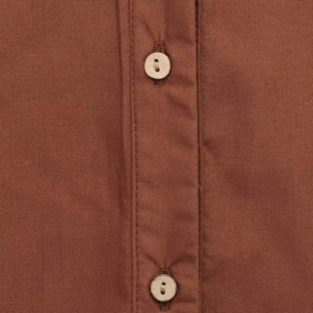 Women's Wide-Sleeved Poplin Shirt with Lapel Collar Long Sleeve Single-Breasted Loose Hem Casual Chic Top for Spring and Summer