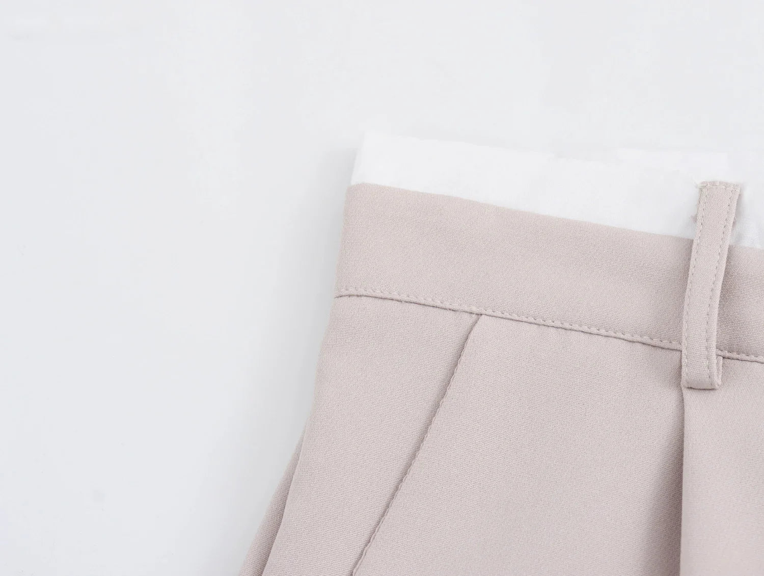 Women Fashion Solid Vest Pant Suit Set with Single Breasted Halter Cropped Top and High Waist Patchwork Trousers for Office Wear