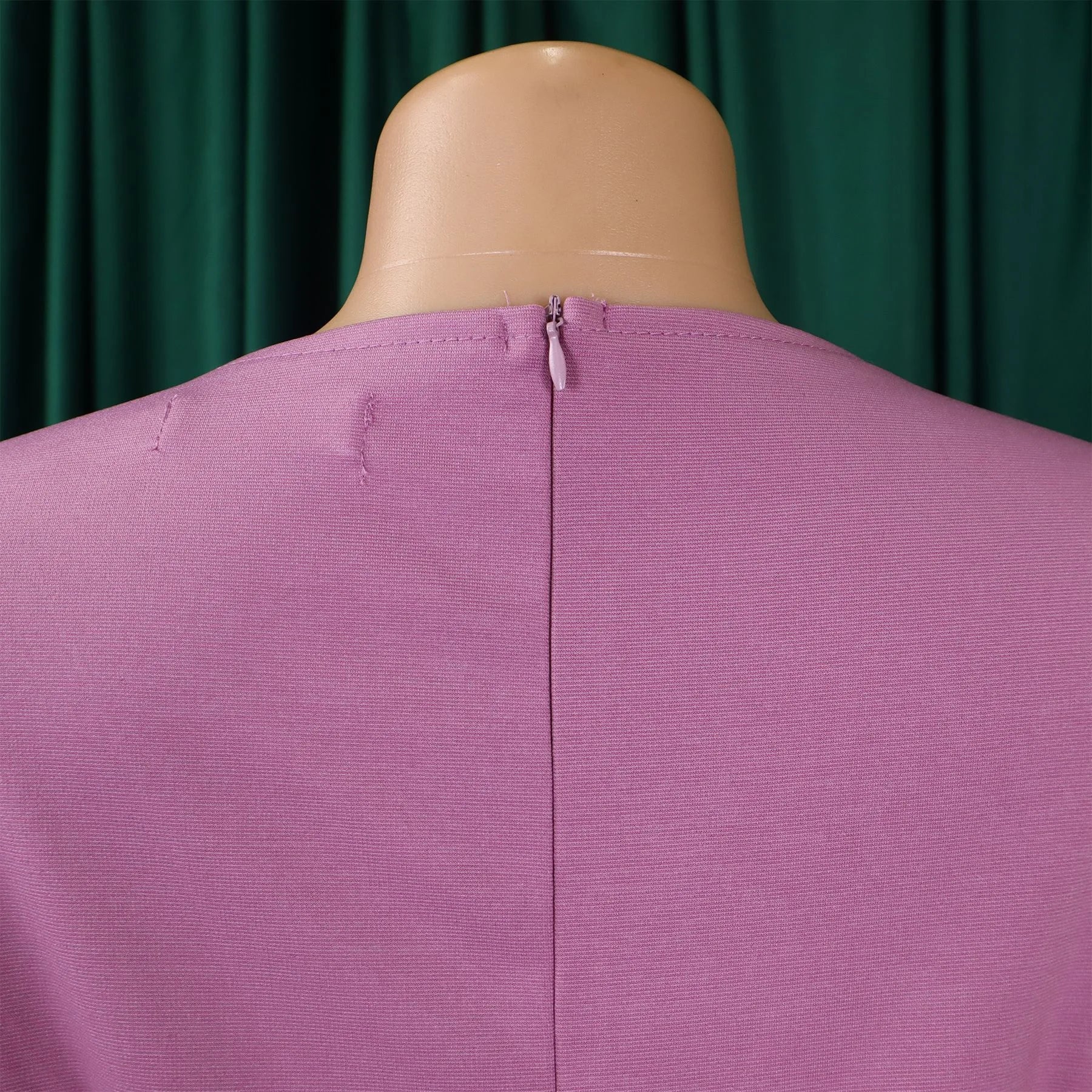 Women's Office Dress Sheath Belted Mid Calf Formal Wear