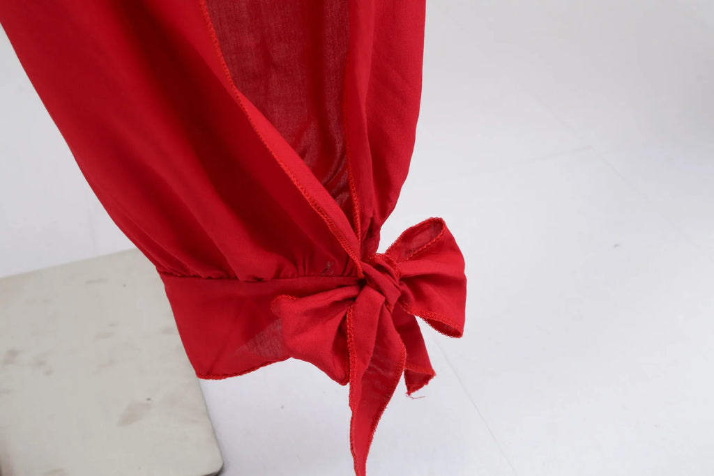 Women's Spring Summer Camisole Jumpsuit with Cross-Back Lace-Up Design and Sexy V-Neck Printed Romper