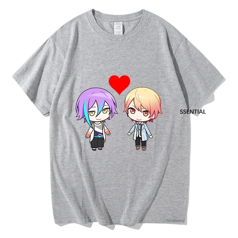 Kawaii Anime Cartoon T Shirts Unisex High Quality Vintage Graphic Tees for Men and Women