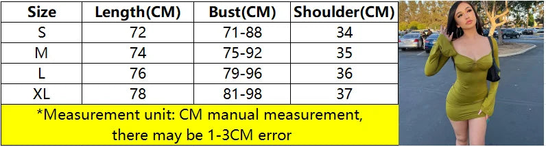 Long Sleeve Ruched Bodycon Dress With Square Neck Mini