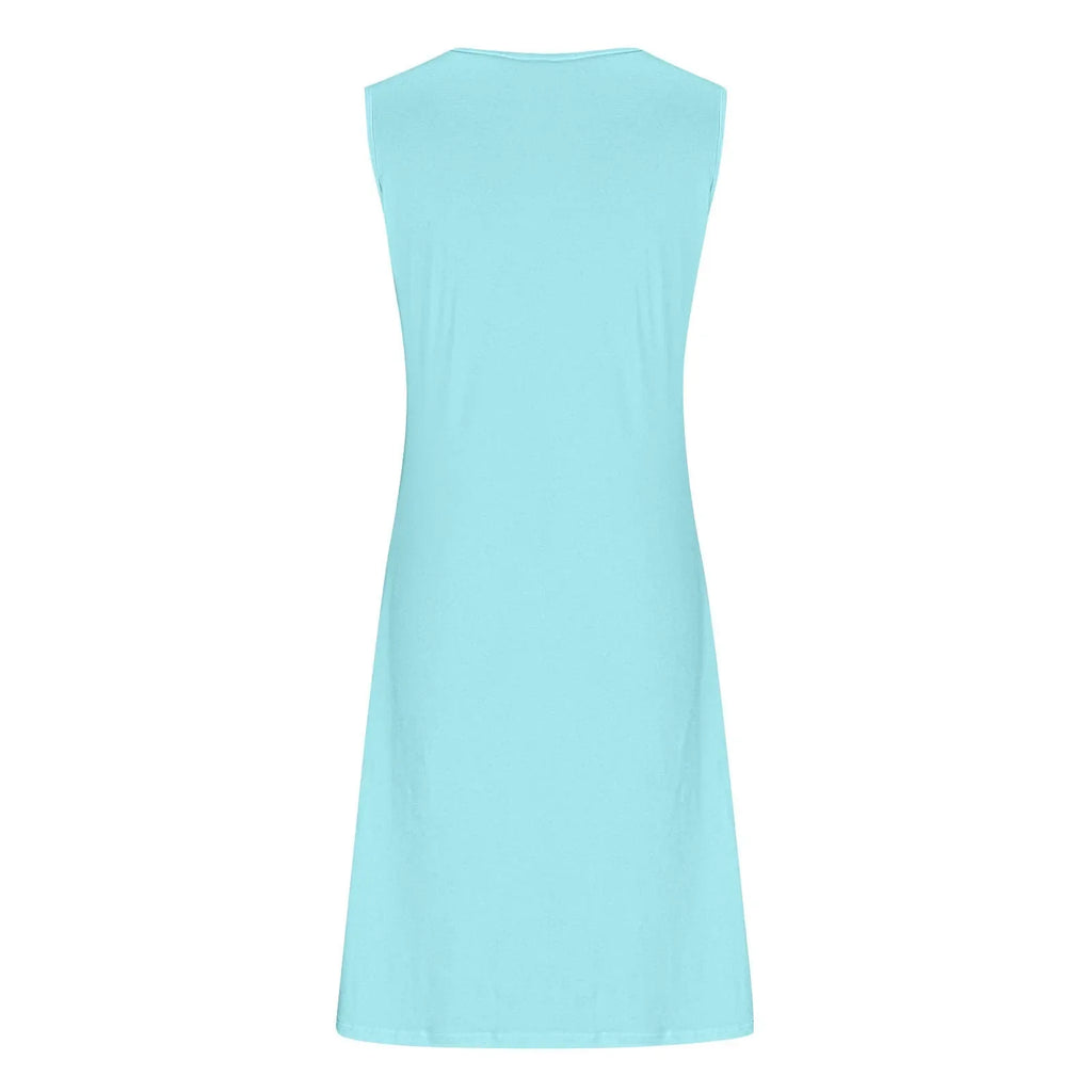 Sleeveless Slip Dress for Summer Casual Everyday Wear