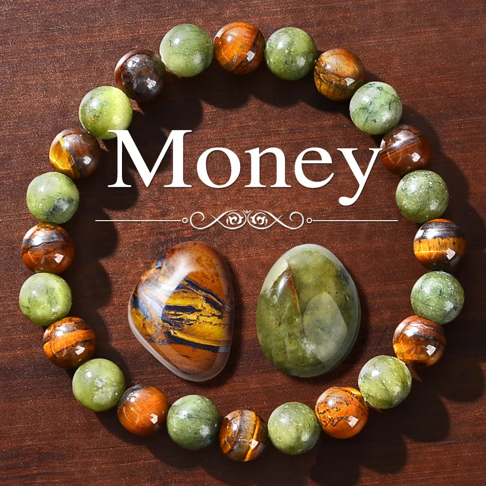 Prosperity and Abundance Healing Bracelet for Relaxation and Success Enhancement