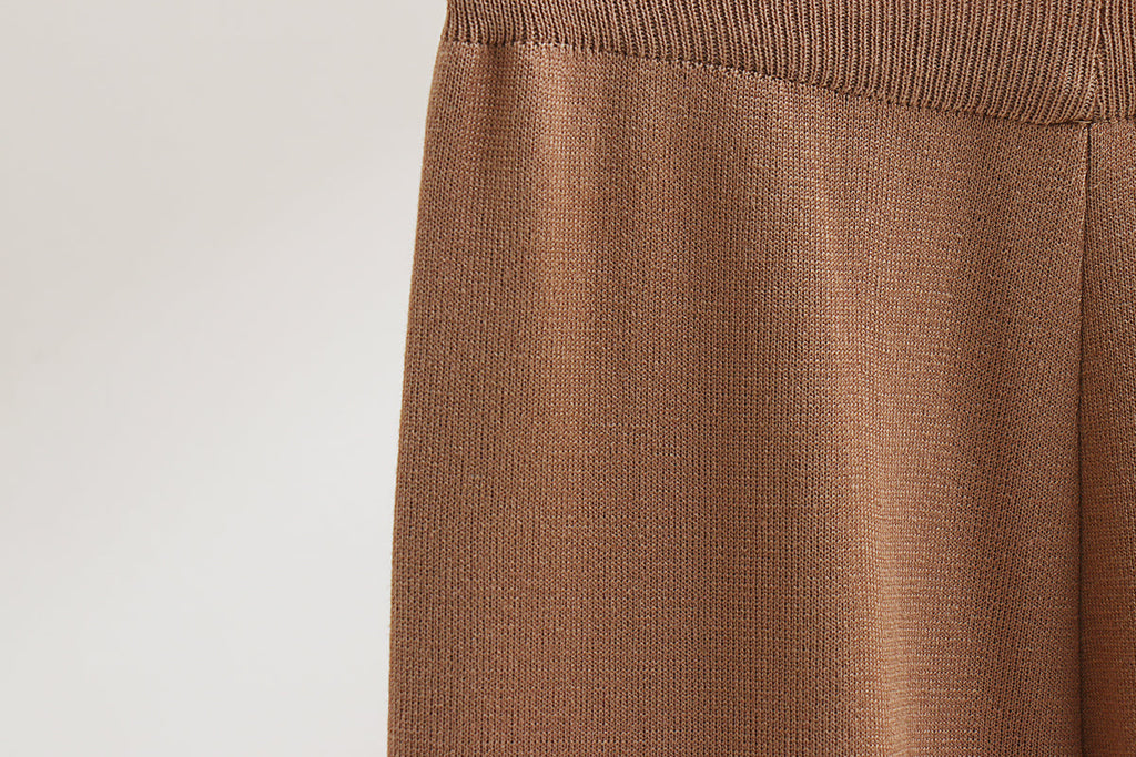 Winter Oversized Stripe Knitted Turtleneck Sweater Set with Casual Long Sleeve Pullover and Elastic Waist Pants