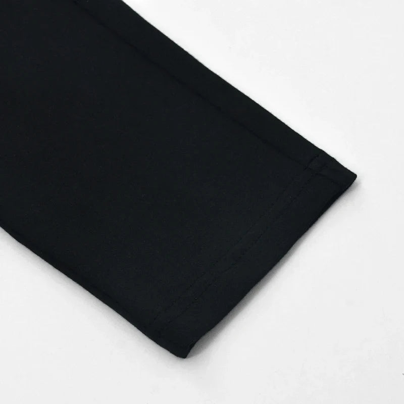 Sexy Black Backless Long Sleeve Yoga Jumpsuit for Women Slim Fit Casual Sportswear Romper with O-Neck for Fitness and Streetwear