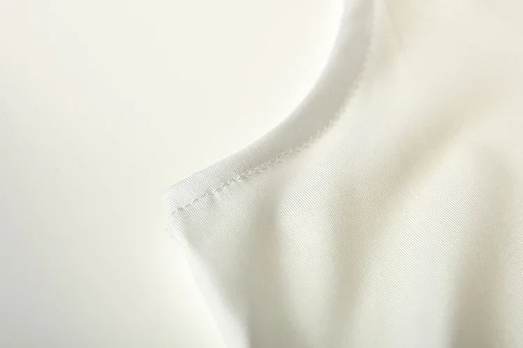 Retro Letter Print Sleeveless Dress With V Neck Style