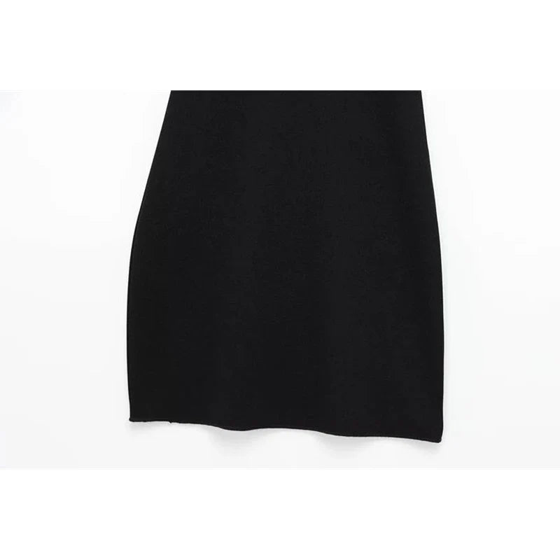 Womens Tube Top Dress Elastic Neck Bodycon Summer Chic