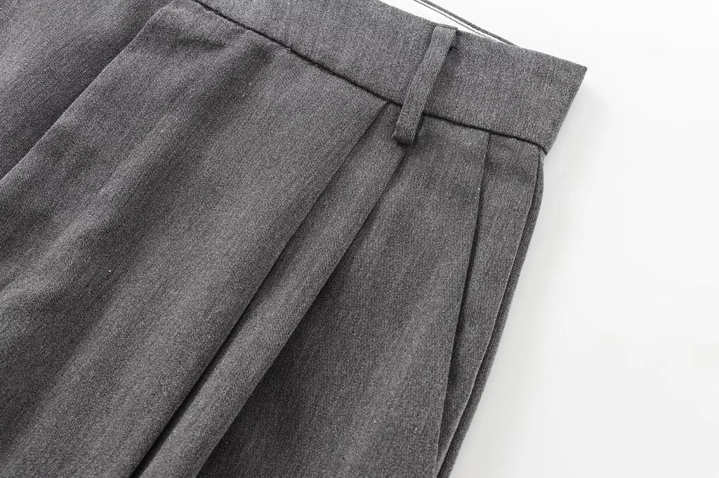 Women Slim-Fit Suit Vest and Trousers Set Vintage V-Neck Sleeveless Chic Summer Outfit