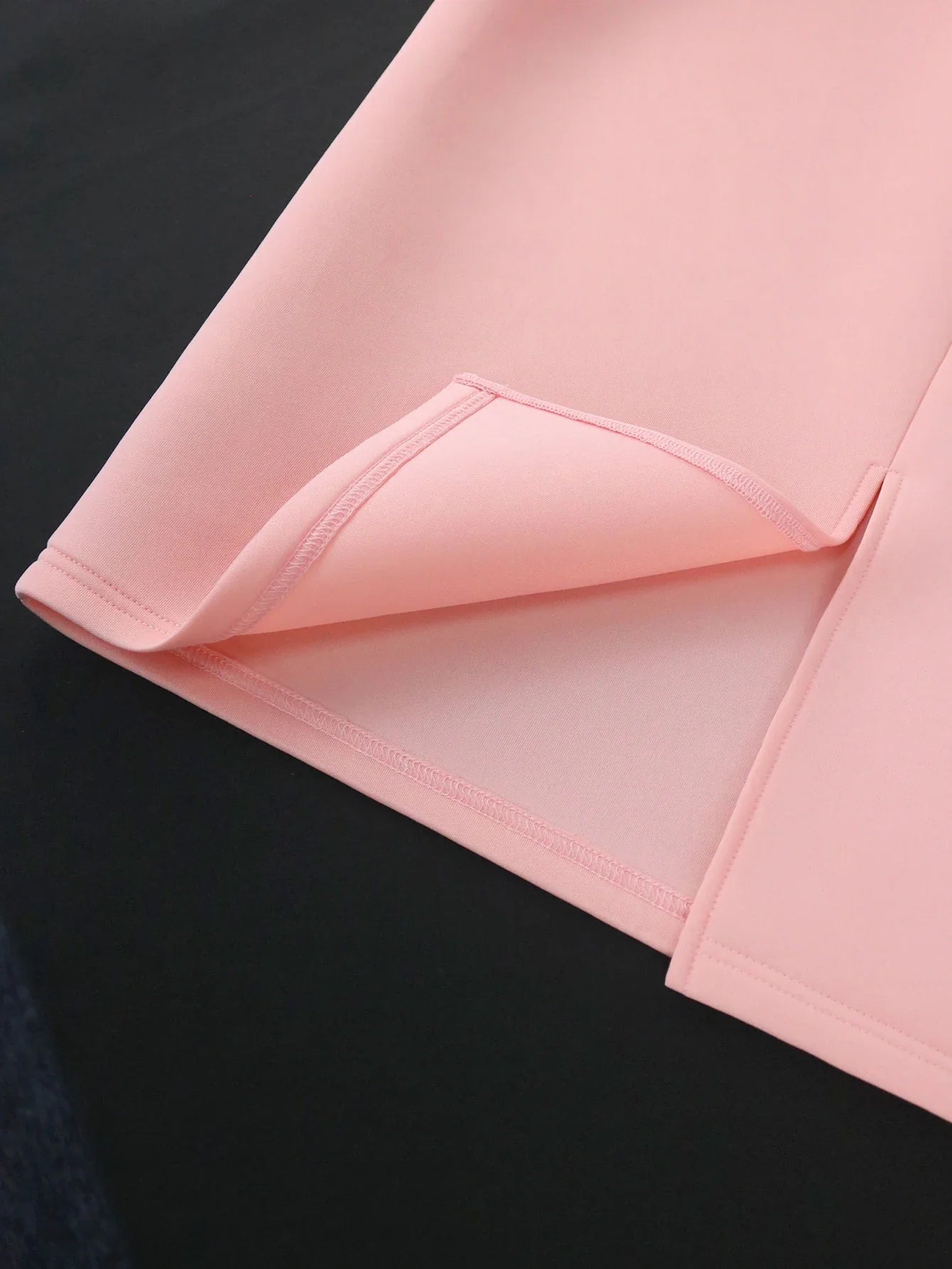 Plus Size Pink Off Shoulder Long Sleeve Bodycon Dress