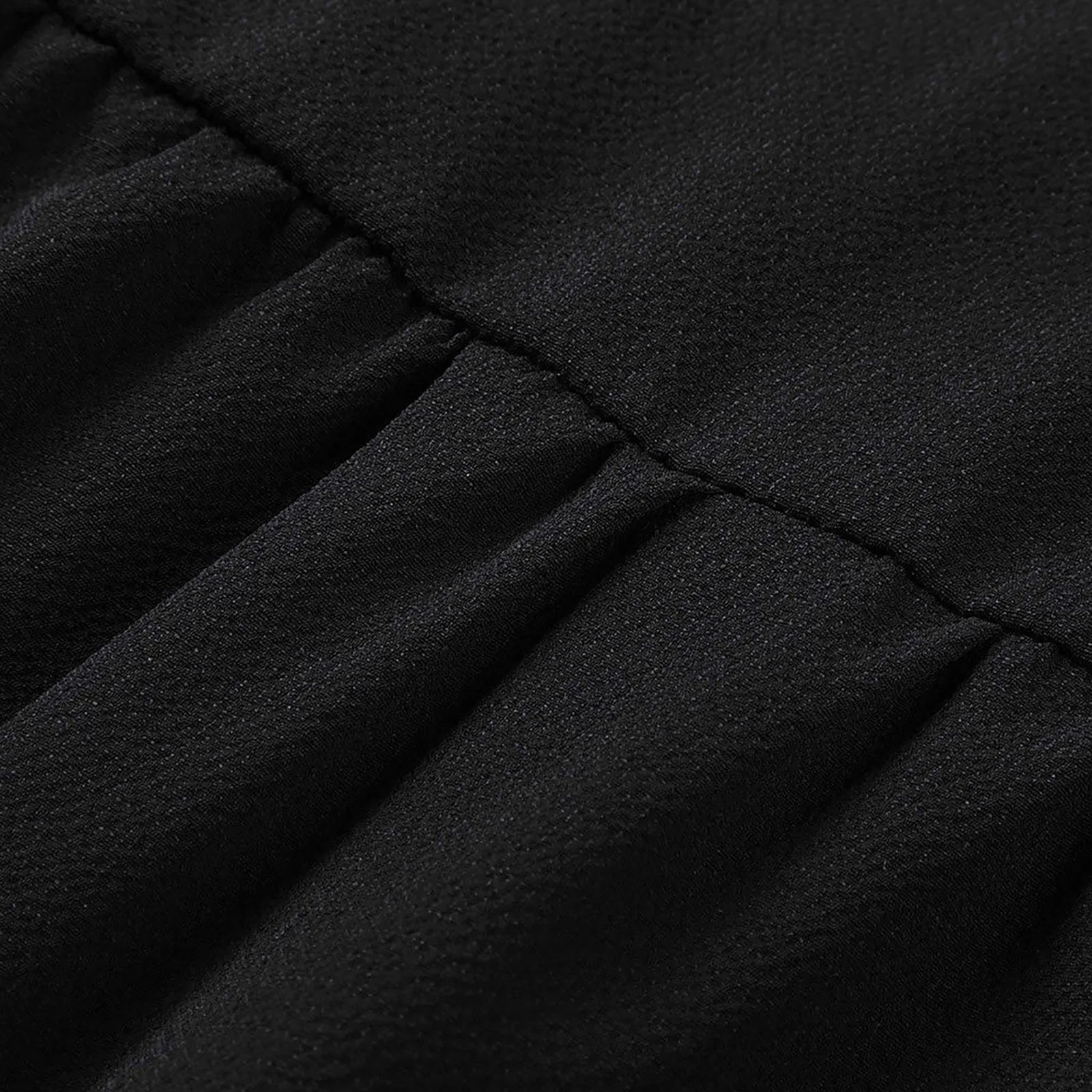 Womens V Neck Short Sleeve Loose Fit Dress Solid Color