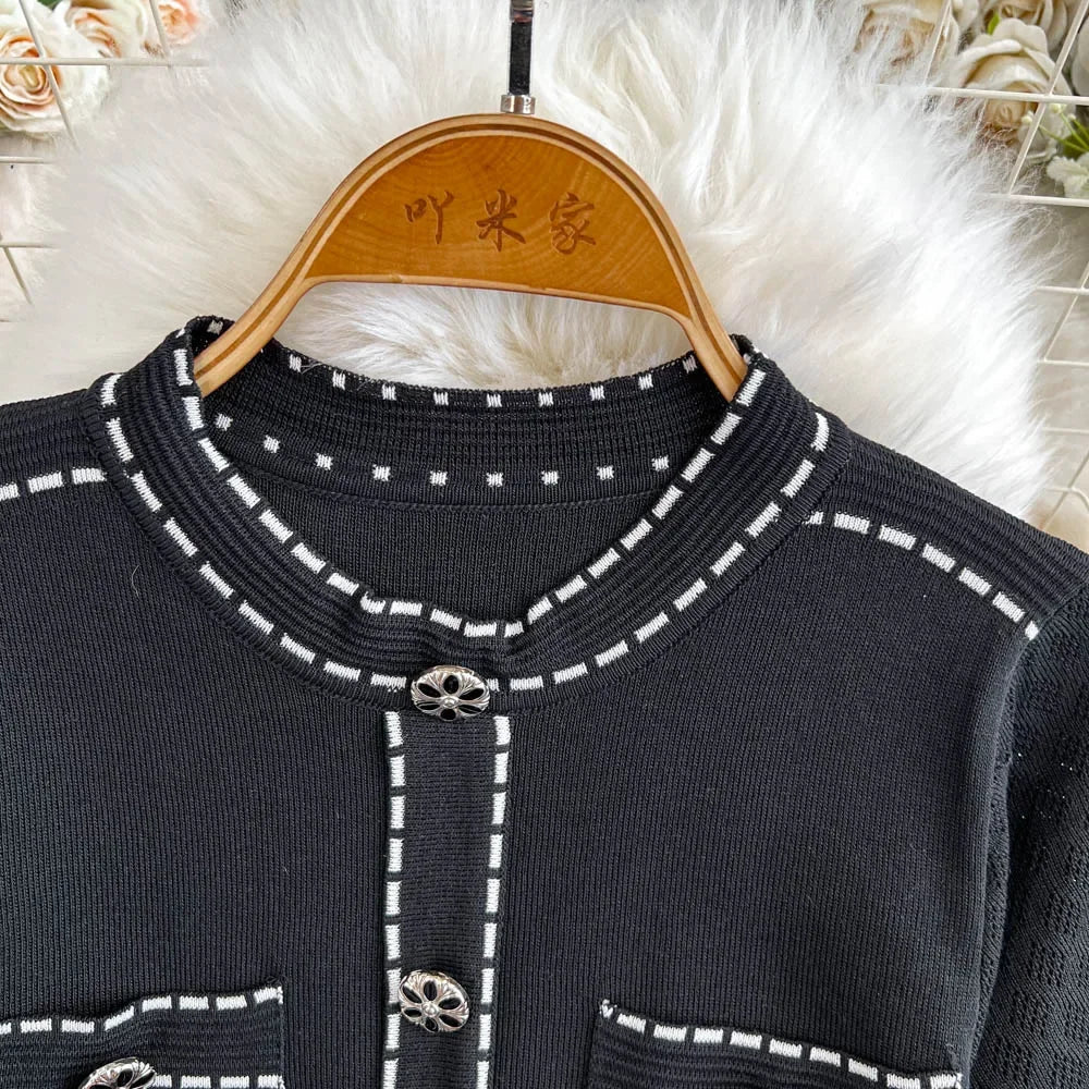 High Waist Retro Dress For Women Summer Elegant Style