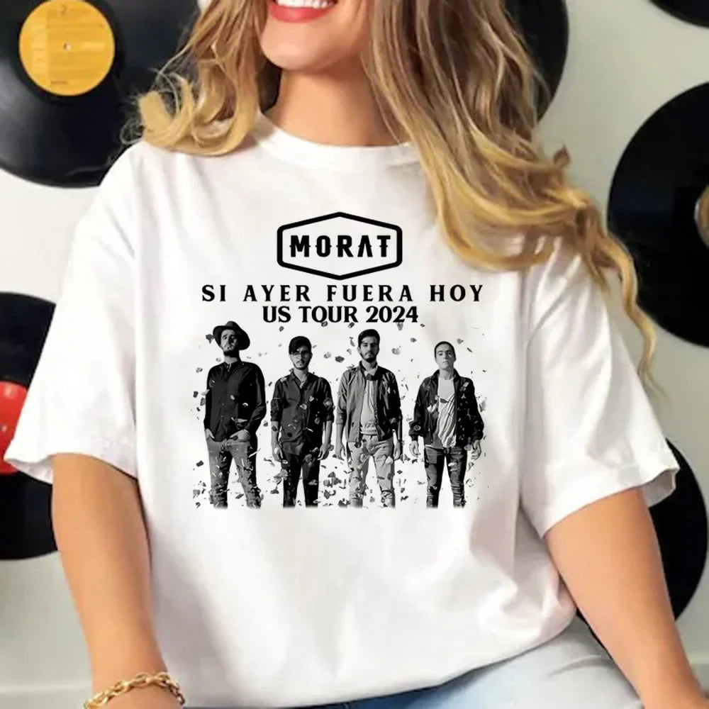 Elegant Japanese Streetwear Patterned T-Shirt for Women Stylish Designer Tee