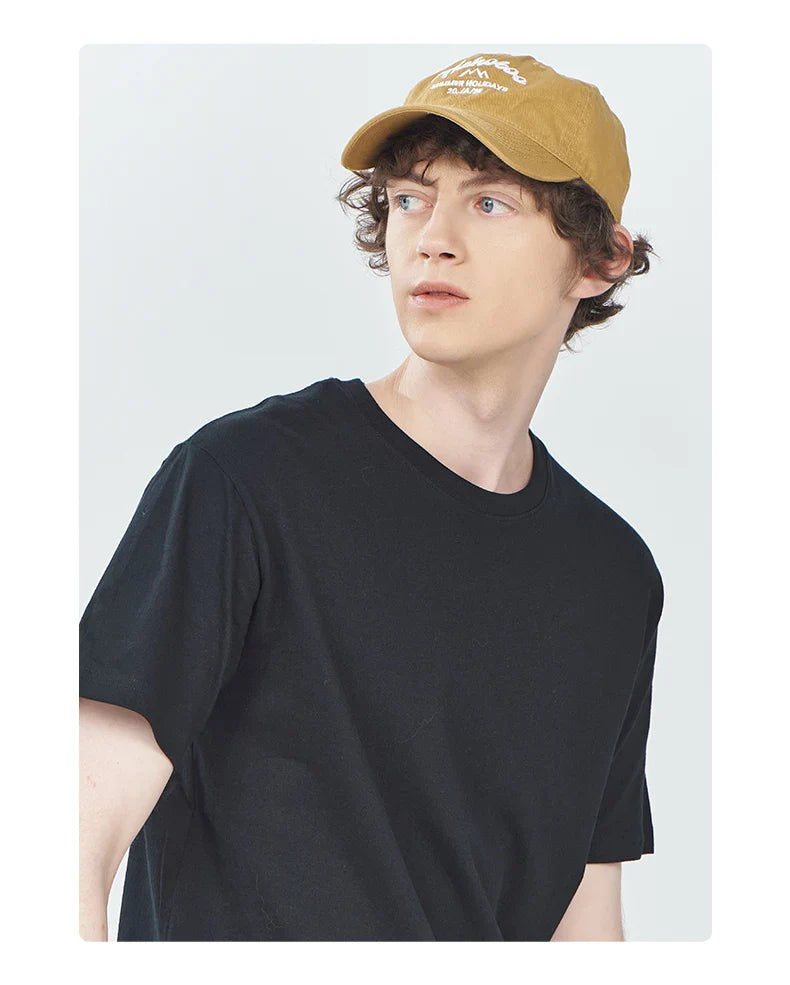 Summer Cotton Women's T-Shirts with Black Cat Print Casual Oversize O-Neck Streetwear for Daily Life and Dating