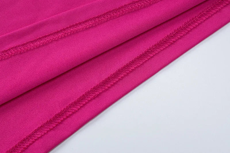 Rose Red Backless Strap Maxi Dress Women Bodycon Party