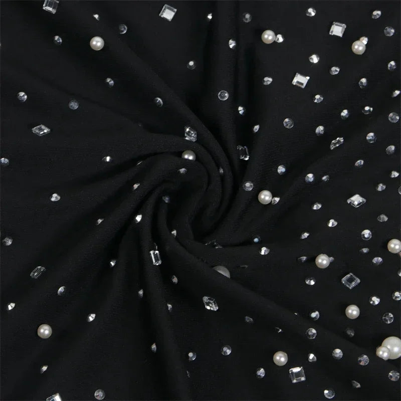Sequin Rhinestone Bodycon Dress For Party Night Club